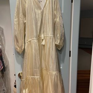 Mille Natalia Dress - Gold - Size Large